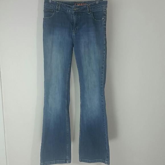 d. jeans Denim - Jeans blue stretch mid-rise bootcut